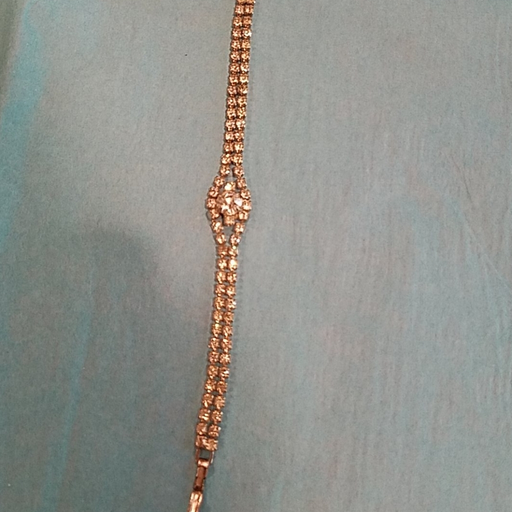 Dressy diamond /like bracelet